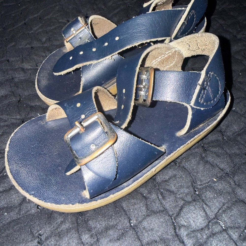 Navy Blue Kids Sandals